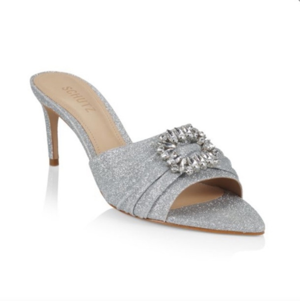 SCHUTZ Meisho Glitter Heels
